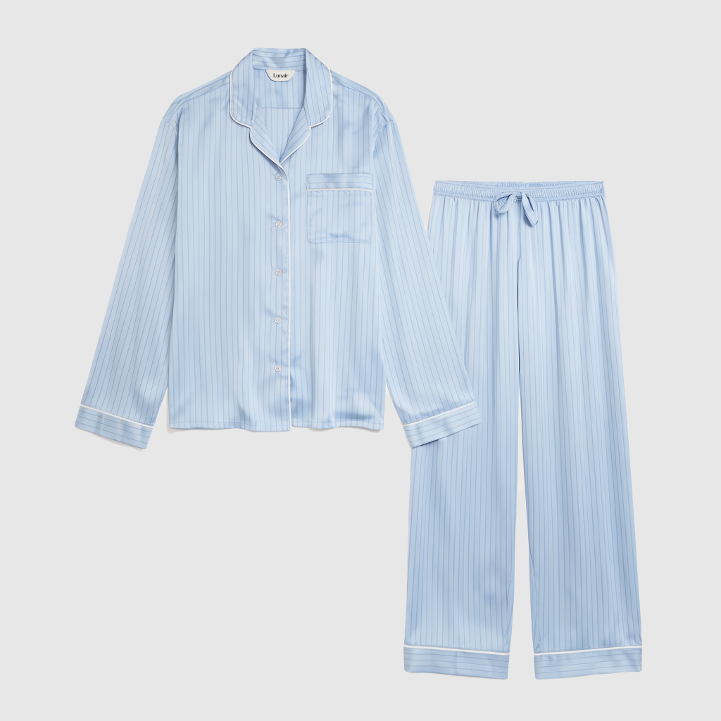 Premium Silk Set | Riviera Stripe