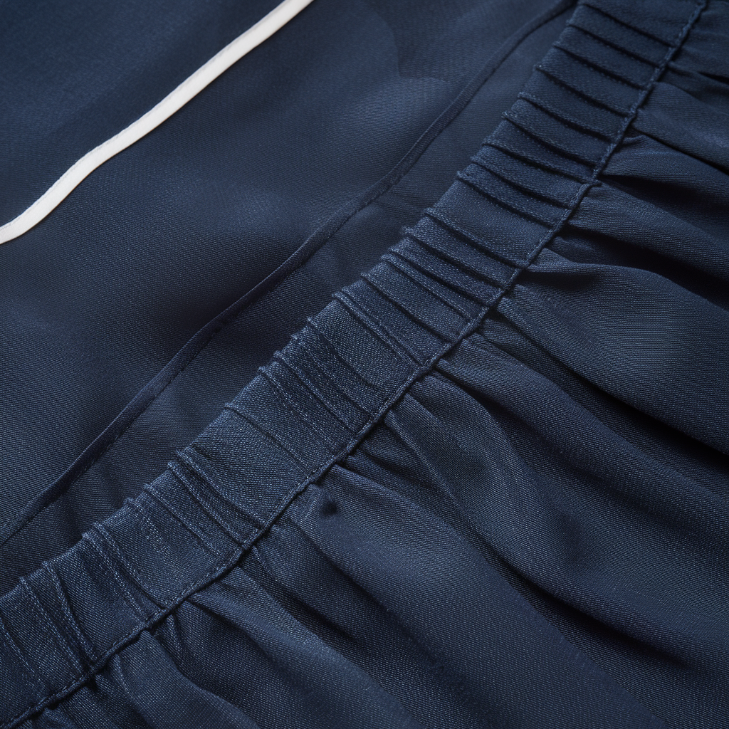 Premium Silk Trousers | Sapphire