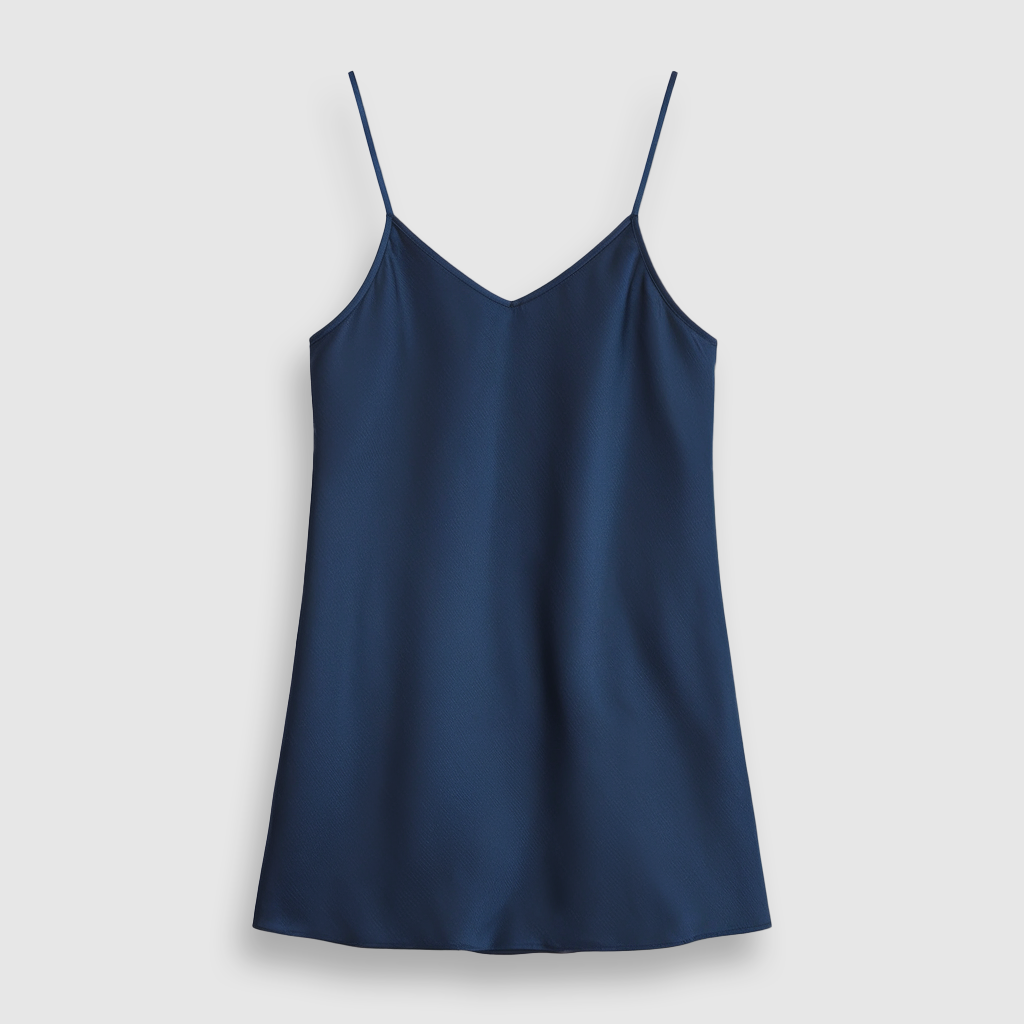 Premium Silk Slip Dress | Sapphire