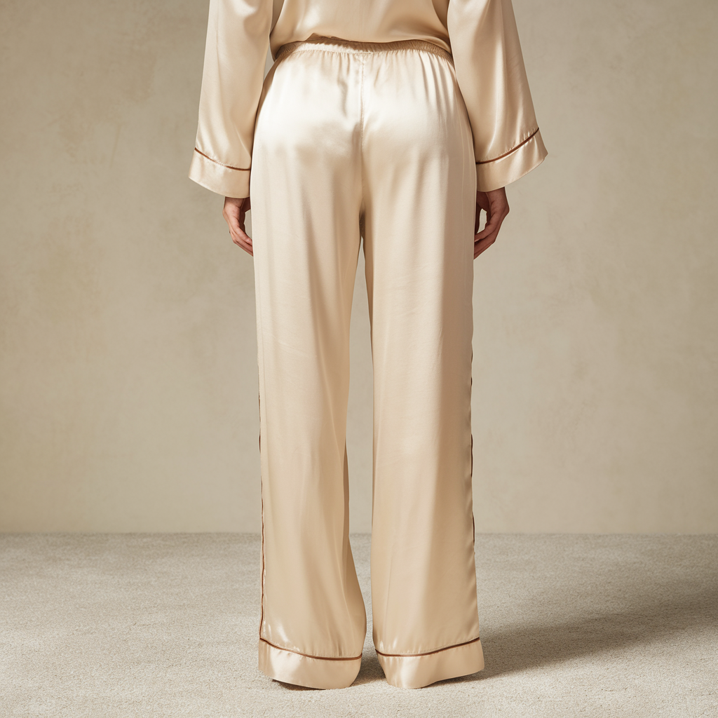 Premium Silk Set | Champagne